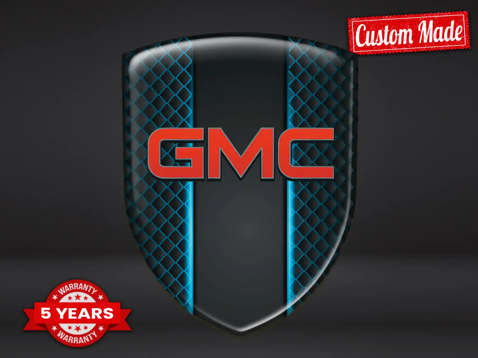 GMC Adesivi Decalcomanie Auto Resistenti Universali Pregiate